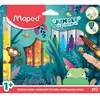 Image de Maped Jungle Fever coffret feutres - 12 pièces