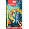 Image de Maped crayons de couleur Maxi Jungle Fever - 12 pièces