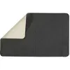 Image de Tapis de bain uni 50x80 en polyester chocolat 50x80cm