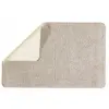 Image de Tapis de bain uni 50x80 en polyester ecru 50x80cm