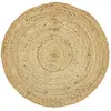 Image de Tapis déco rond en jute 90x90cm
