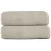 Image de Lot 2 serviettes de bain 70x140 coton éponge
