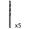 Image de Bosch Forets métal HSS-G 8,8 mm - Lot de 5