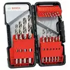 Image de Bosch jeu de forets métal HSS-G - 18 pièces