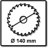 Image de Bosch Lame de scie circulaire bois - 140 mm