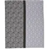 Image de Origin Drap plat en Bambou - 240 x 300 cm - Blanc et noir