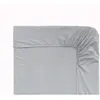 Image de A demain Drap housse en Microfibre - 140 x 190 cm - Gris Perle
