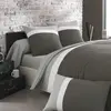 Image de Origin Housse de couette en Coton - 200 x 200 cm - Gris zinc