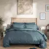 Image de A demain Housse de couette en Microfibre - 240 x 220 cm - Bleu
