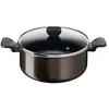 Image de Faitout aluminium 24cm avec couvercle - B5544602 - Easy Cook & Clean - TEFAL