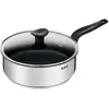 Image de Sauteuse inox 24cm + couvercle - E3093204 - Primary - TEFAL