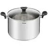 Image de Marmite inox 28cm + couvercle en verre - E3086404 - Primary - TEFAL