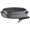 Image de Lot de 2 poêle anti-adhésif 22/26 cm + poignée - L3969202 - TEFAL
