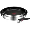 Image de Lot de 2 poêles 22/26cm inox + poignée - L9739002 - Ingenio Preference - TEFAL