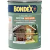 Image de Bondex - Teinture extérieure 2-en-1 - 5 L - Chêne Moyen - Fini Satiné - Protection 12 Ans