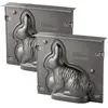 Image de Zenker moules à gâteaux 3D lapin - lot de 2