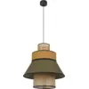 Image de Suspension Cannage Kaki/Curry Market Set Singapour Ml D42Cm. - Market Set