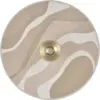 Image de Applique en métal et en tissu beige 40 cm Sonia laudet - Market set
