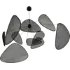 Image de Suspension en cannage noir 110 cm Screen - Market set