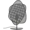 Image de Lampe à poser 2 écrans en cannage noir 33 x 18 x 51 cm Screen - Market set