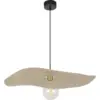 Image de Suspension en métal et lin 68 cm Rivage - Market set