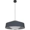 Image de Suspension conique en métal et en tissu 58 cm Mokuzai - Market set