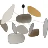 Image de Suspension en lin 10 écrans 110 cm Screen 70's - Market set