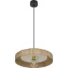 Image de Suspension en fibres naturelles de bana blanc 40 cm Portinatx - Maket set