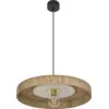 Image de Suspension en fibres naturelles de bana blanc 50 cm Portinatx - Maket set
