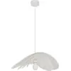 Image de Suspension en papier murano blanche 56 cm Selenitis - Market set