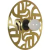 Image de Applique en métal laiton 40 cm Labyrinthe - Market set