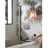 Image de Applique en tissu seventies rose 40 cm Sonia Laudet - Market Set