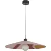 Image de Suspension en tissu seventies rose 60 cm Sonia laudet - Market set