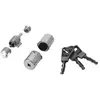 Image de Bricard cylindre de serrure - Chrome