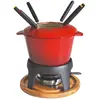 Image de Baumalu Service à fondue - Rouge