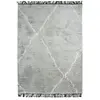 Image de STEPPE LIGNES - Tapis tout doux lignes beige et gris clair 120x170
