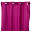 Image de MELANGE - Rideau 100% coton violet 150x250