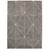 Image de TheDecoFactory BIRDS - Tapis Géométrique Gris 133x190
