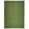 Image de ESSENCE - Tapis en jute et coton avec franges vert foncé 80x150