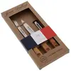 Image de Coffret 3 couteaux à tomate en bois d'olivier - CB10A250C16343 - JEAN DUBOST