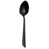 Image de Cuillère à café monobloc Delta black inox (lot de 6)