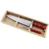 Image de Coffret 2 couteaux de cuisine rouge - C000A5P0P69048 - JEAN DUBOST
