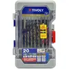 Image de TIVOLY Set de 20 Forets Multi-matériaux - Coffret Ranger