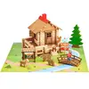 Image de Jeujura Jeu de construction bois - 125 pièces