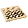 Image de Jeujura Jeu de dames en bois - Coffret pliant