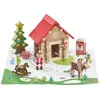 Image de La cabane du Pere Noël - Jeu de construction - JEUJURA - 60 pieces
