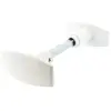 Image de Alpertec bouton de porte carré - Blanc