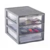 Image de But Tour de rangement 3 tiroirs - Transparent