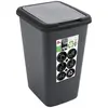 Image de SUNDIS GREEN - Poubelle 50L Noir