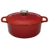 Image de Cocotte ronde en fonte émaillée 26 cm rubis sublime - PUC472658 - CHASSEUR